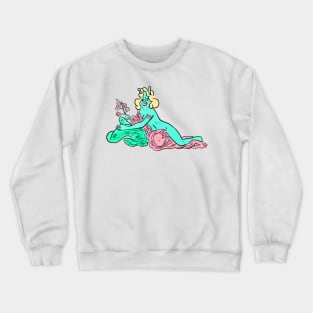 Gilly Serpent Goddess Crewneck Sweatshirt